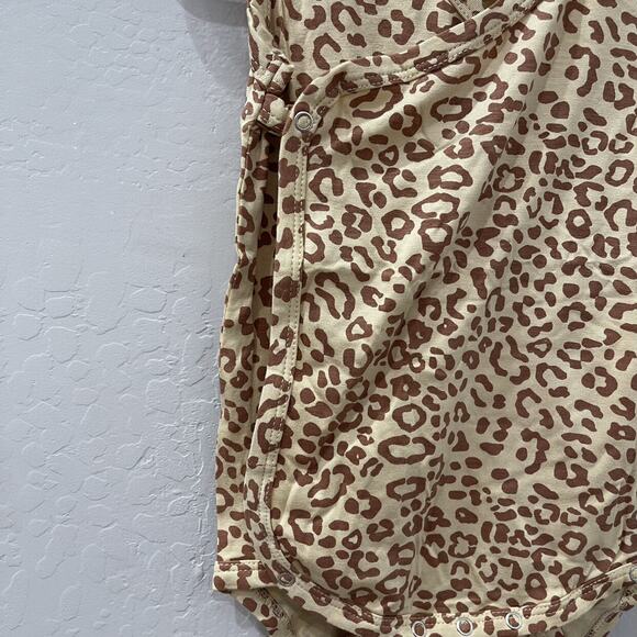 NWT Kate Quinn Sleeveless Kimono Bodysuit - Cheetah - Picture 3 of 8